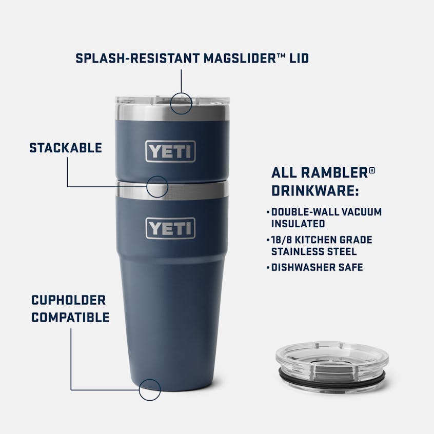 Yeti Rambler 20oz Stackable MS