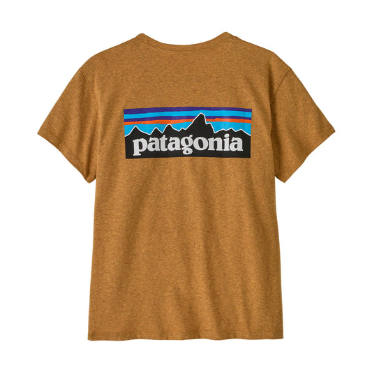 Logo P-6 Wanita Patagonia Responsibili- Tee