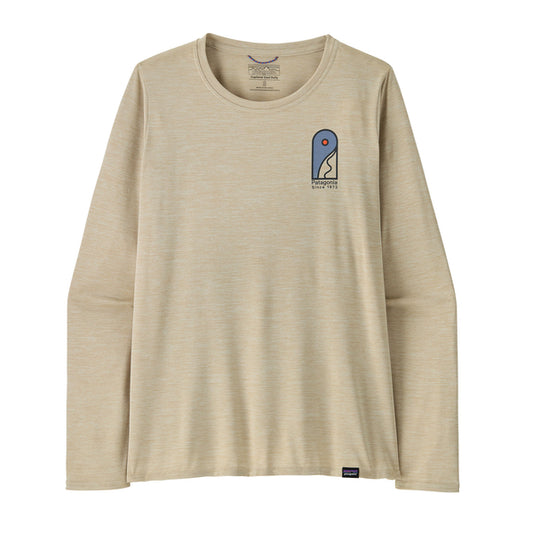 Patagonia Women's L/S Cap Cool Daily Graphic Shirt - Lands