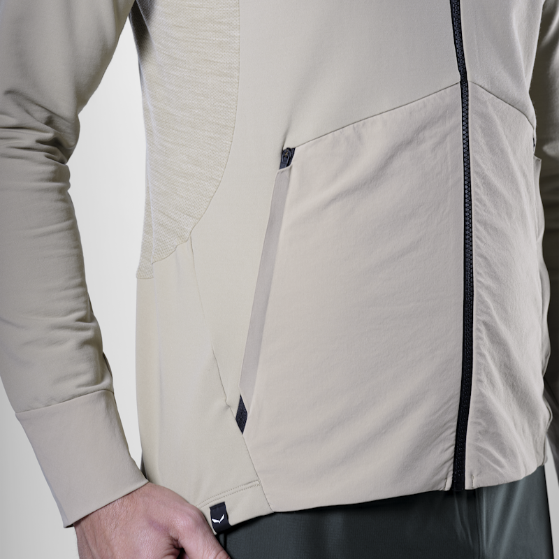 Salewa Puez Merino Durastretch Hooded Jacket Men