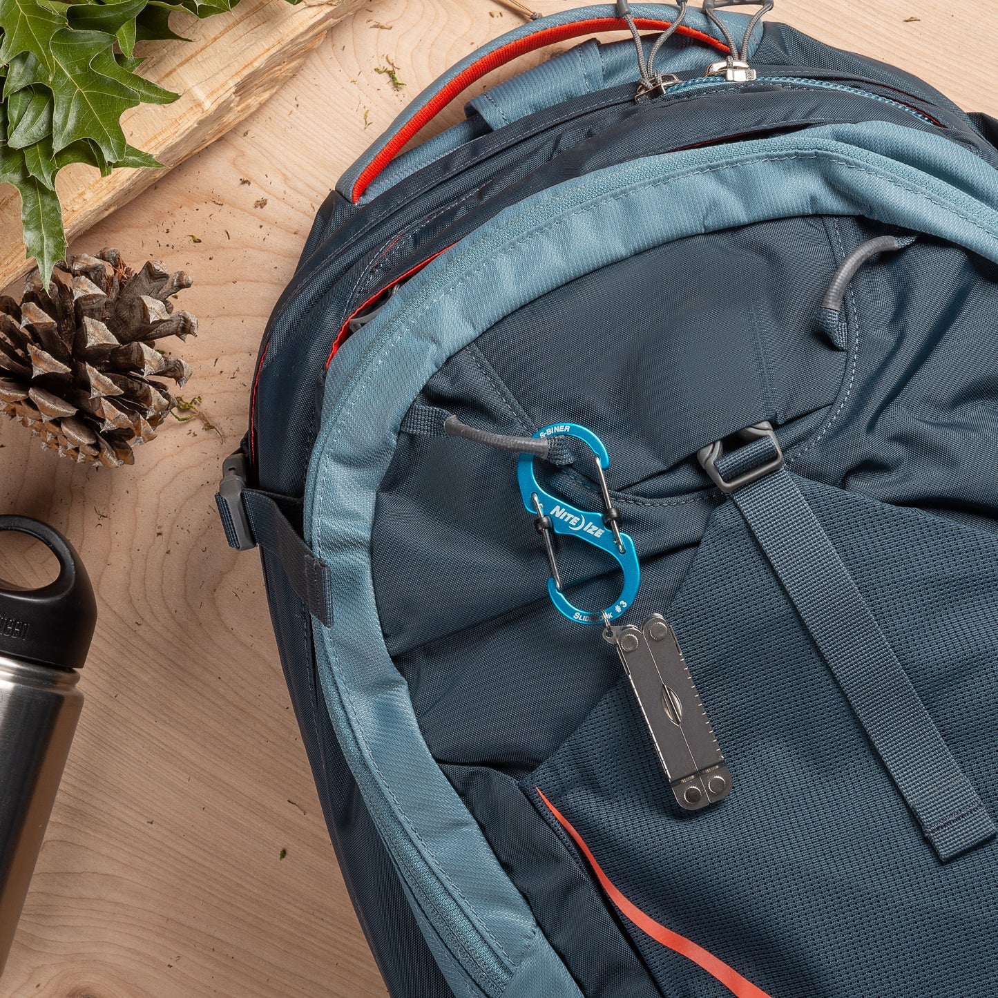 Nite Ize S-Biner Slidelock Aluminium #3 (Blue) LSBA3-03- R6