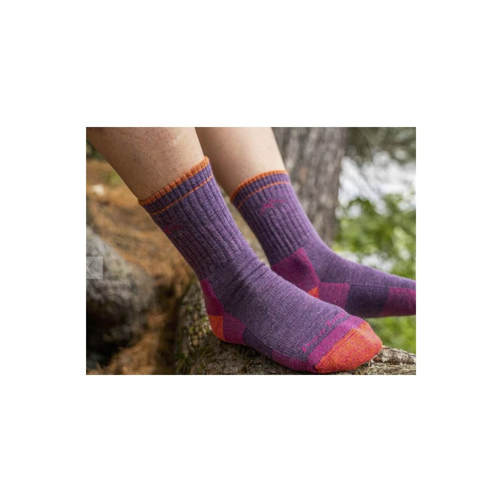 Darn Tough Women's Hiker Micro Crew Midweight Hiking Socks