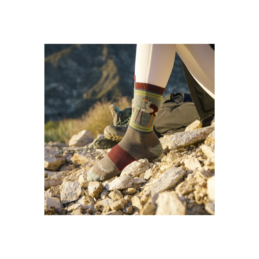 Darn Tough Women's Critter Club Micro Crew Lightweight Hiking Sock