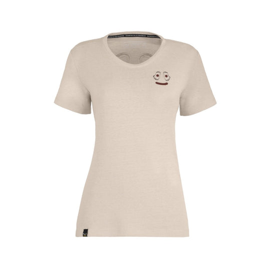 Salewa Lavaredo Hemp Print T-Shirt Wanita