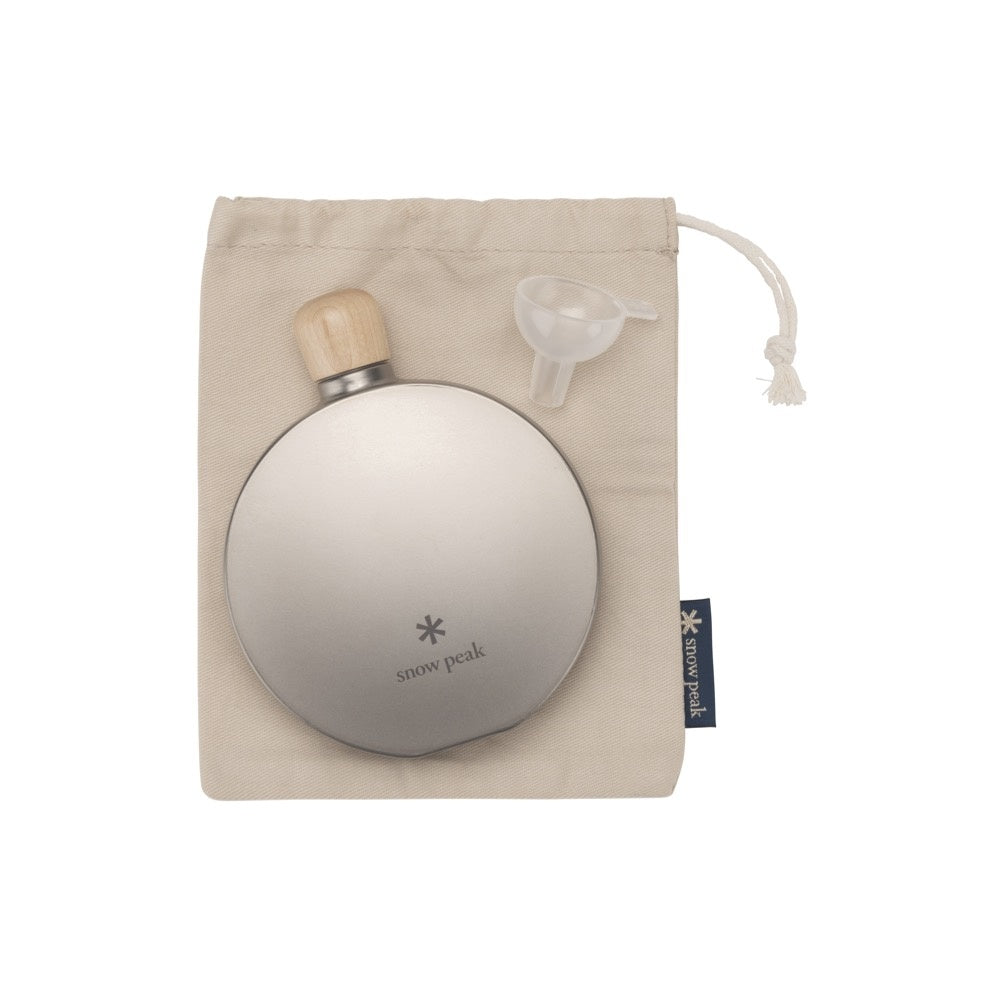 Snow Peak Flask Titanium 5.0oz